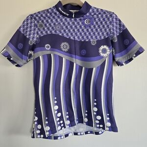 Sugoi Purple Cycling Jersey Women's S